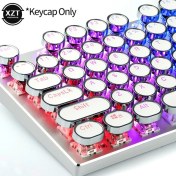 Resim 2Guoyang Beyaz 104 Adet/takım Pbt Evrensel Yuvarlak Anahtar Kapağı Keycaps Kiraz Mx Mekanik Klavye Evrensel Arkadan Aydınlatmalı Yuvarlak Tasarım (Yurt Dışından) 