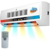 Resim Simtech KM-1717-HCY Duvar Tipi Fanlı Seramik Isıtıcı Ve Vantilatör 