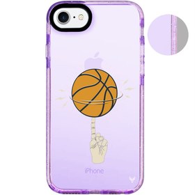 Resim iPhone 8 Basketbol Topu Telefon Kılıfı 