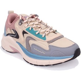 Resim Jump 30866 Bej Pembe Ortopedik Ortopedik Günlük Kadın Spor Ayakkabı Pembe 