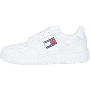 Resim Tommy Hilfiger Kadın Beyaz Kadın Spor Ayakkabı EN0EN01723YBR Beyaz 