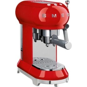 Resim smeg ECF01RDEU Kırmızı Espresso Kahve Makinesi 