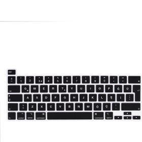 Resim AktarMobile Macbook Pro 13 2020 Klavye Koruyucu 13.3" A2251 / A2289 Uyumlu Türkçe Q Silikon Ped 