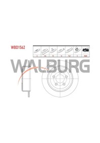 Resim Fren Dıskı Arka Duz 5 Bjn 316x12x72x76,7 Jeep Cherokee 2.8 Crd 4x4 2008-2013/ Dodge Nıtro 2.8 Crd 4x4 2007- 