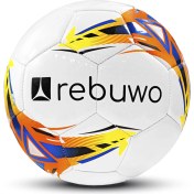 Resim Rebuwo 5 Numara Sert Zemin Futbol Topu Halı Saha Topu Turuncu 