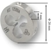 Resim Makina Takım Mte M4x0,7 Pafta Normal Vidalı Hss 