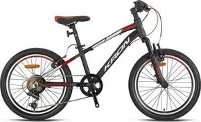 Resim XC 75 - 20 MTB - 11' - 7 Vites - V.B - Mat Siyah-Gri/Kırmızı 