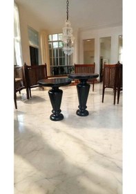 Resim Doğal Masif Ahşap 2 Li Yan Sehpa Seti Siyah Zigon Ve Fiskos Modeli Siyah 