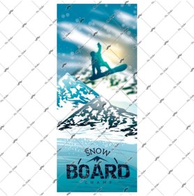 Resim Bay Etiket Hbg53 Snowboard Sampiyonasi Etiketi 