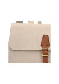 Resim Kanvas Kumaş Kadın Sırt Çantası Smart Bags 1329 Bej 