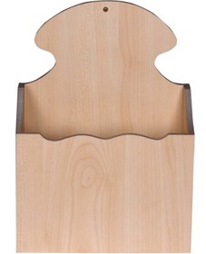 Resim SELENA Ahşap Kapı Önü Lüks Posta Kutusu - Akça 