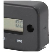 Resim Vkemall Mini Su Geçirmez Motor Saat Ve Devir Sayacı - Yüksek Hassasiyetli Lcd Ekranlı, 99999 Rpm, 9999.9 Saat Kaydı 
