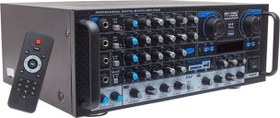 Resim Magicvoice Mv-550 2X100 Watt Usb-Sd-Bluetooth- Balans Trafosuz Ses Mixer 