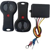 Resim Dolıty Atv Araba Römorkları Için Kablosuz Vinç Uzaktan Tarif Edildiği Gibi 