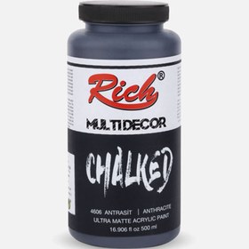 Resim Multı Deco Chalk 500 cc Antras Mdc-500-09252 