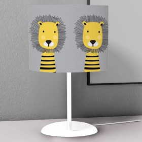 Resim Lina Home Bebek, Çocuk Odası Modern Temalı Tekli Masaüstü Abajur Gece Lambası Model 00120 