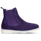 Resim Bueno Shoes Mor Süet Kadın Düz Bot 01wt3300 