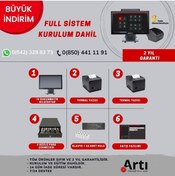 Resim artıbilişim izmir Dokunmatik Bilgisayar/ Para Çekmecesi 4 Gözlü Metal / 2 Adet Termal Yazıcı / Klavye Mause 