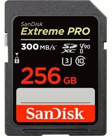 Resim SanDisk 256GB Extreme PRO UHS-II SDXC V90 300MB/s 