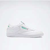 Resim Reebok Club C 85 Beyaz-yeşil Erkek Spor Ayakkabı Beyaz 