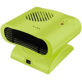 Resim Mini Sallama Kafalı Radyatör Isıtıcı Elektrikli Isıtıcı Yeşil 