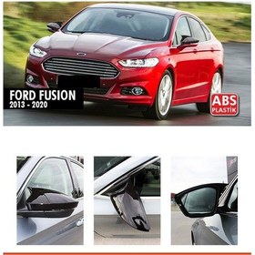 Resim Fusion Batman Ayna Kapağı Piano Black / 2013-2020 