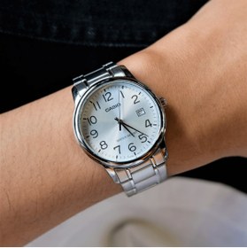 Resim Casio Mtp-v002d-7budf Erkek Kol Saati Gri 