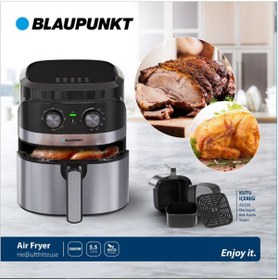 Resim Genel Markalar A5550 Taste Master Tek Hazneli 5.5 Litre Air Fryer Fritöz 1800W Siyah 
