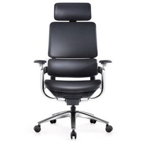 Resim Veneto Premium Hakiki Deri Yönetici Koltuğu 