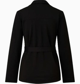 Resim Benisha Jersey Slim Fit Siyah & B-Logo Blazer Kadın Ceket - Siyah / M 
