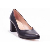 Resim DZA07-2991154 Siyah Stiletto Topuklu Kadın Ayakkabı 