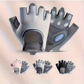 Resim BGA kadın silikon destekli spor yoga fitness egzersiz eldiveni 