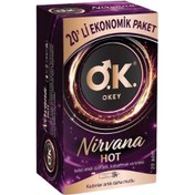Resim Okey Nirvana Hot Prezervatif 20'li Ekonomik Paket 