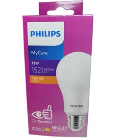 Resim Philips 13w 1521 Lumen 2700k Sarı Isık 