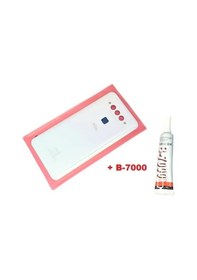 Resim Tcl 10l T770h Arka Pil Batarya Kapağı Cam+b-7000 Beyaz 