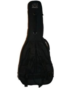 Resim Elektro Gitar Kılıfı 40 Mm Pedli, Siyah / Zeytin Yeşili 