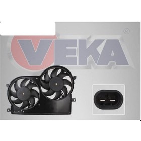 Resim Veka-25-1805 - Fan Motoru + Davlumbaz + Pervane Çiftli Fan Palı 
