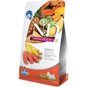 Resim ND Tropical Selection Somon ve Meyveli Mini Irk Köpek Maması 1,5 Kg 