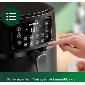 Resim 5000 Serisi Xxl Bağlantılı Fritöz Siyah, Sağlıklı ve Hızlı Pişirme Keyfi 