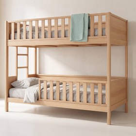 Resim Woody Ayaklı Ranza - 90X200 / Solda Merdiven 