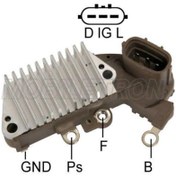 Resim Mobiletron 12v Alternatör Konjektör Nıppon Denso Tipi (3 FİŞ OVAL SOKETLİ) (D-IG-L) 