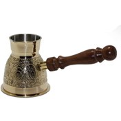 Resim Pirinç Cezve 4'' inç Model 5 