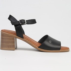 Resim Pierre Cardin Pc-7222 - 3807 Siyah-kadın Topuklu Ayakkabı 001 