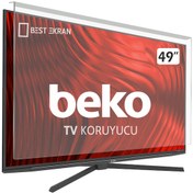 Resim Bestekran Beko Uyumlu B49L 8840 5B Tv Ekran Koruyucu - Beko Uyumlu 49" İnç Ekran Koruyucu B49L88405B 
