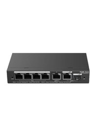 Resim Ruijie Reyee RG-ES206GS-P 4 Port Poe 54W 1Xrj45 Uplink +1xsfp Combo Uplink Gigabit Poe Yönetilebilir Switch 