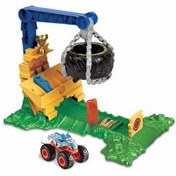 Resim Hot Wheels Monster Trucks Arenada Rhinomite Mücadelesi Oyun Seti HTP18 