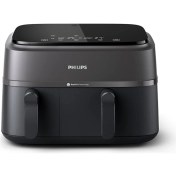 Resim Çift Sepetli Airfryer 3000 Serisi, 2750W, 9l, Siyah 