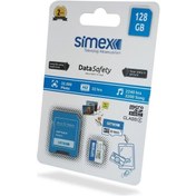 Resim Simex Hafiza Karti SH-101 Data Safety Micro SD 128GB 