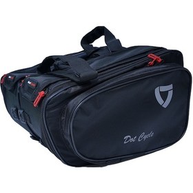 Resim Motosiklet Büyük Körüklü Yan Çanta Takımı 2'li 