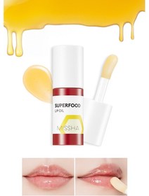 Resim Missha Super Food Lip Oil Honey Yoğun Nemlendirici Ballı Dudak Bakım Yağı 5.2 G 